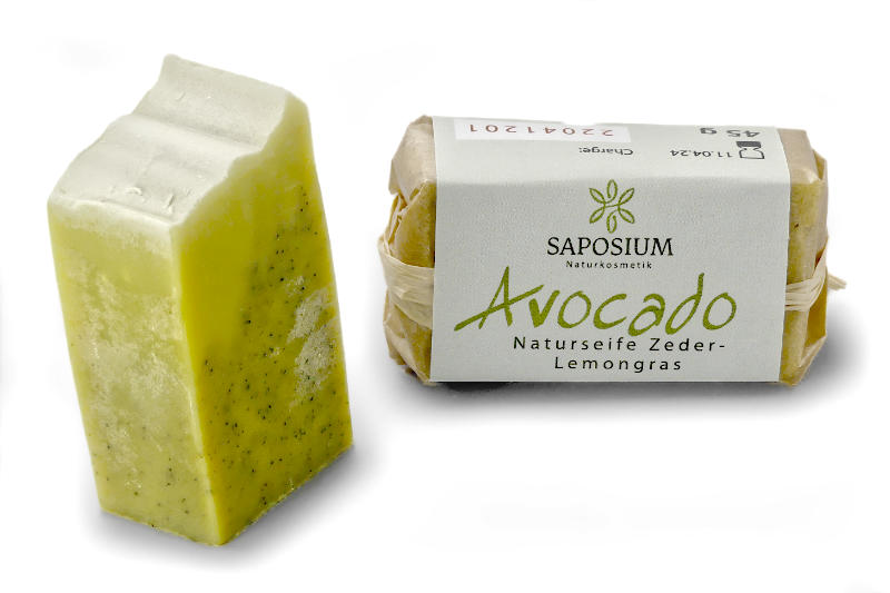 Bild Avocadoseife Zeder-Lemongras klein Avocadoseife Zeder-Lemongras