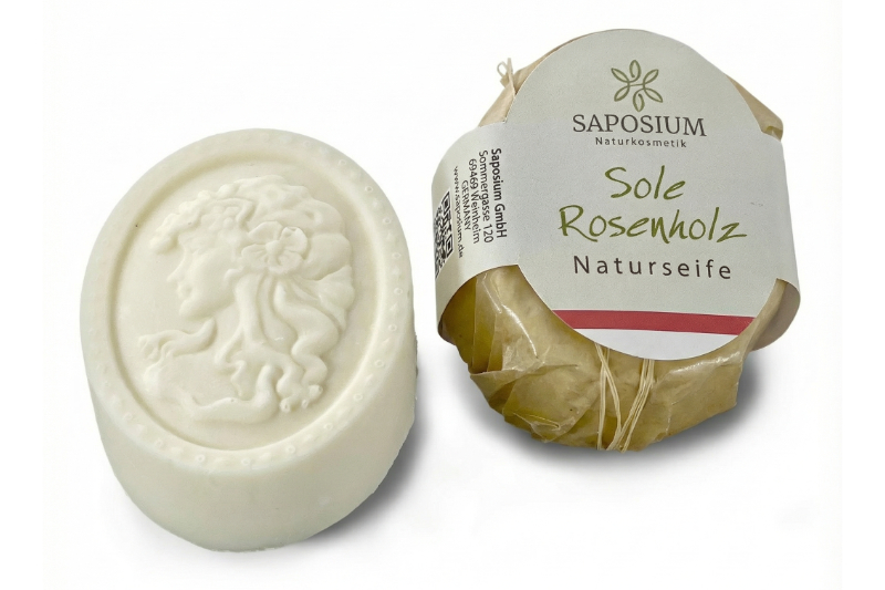 Soleseife Rosenholz Verpackung