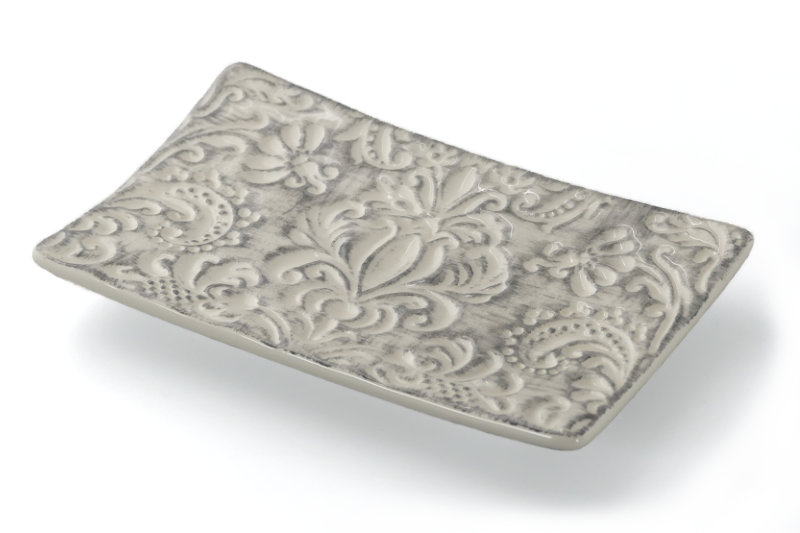 Bild Seifenschale Ornamente grau Seifenschale Ornamente grau Cover