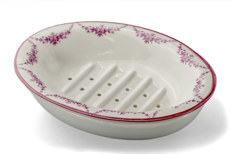 Bild Seifenschale Rose zweiteilig Seifenschale Rosalinde Cover