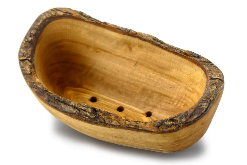 Bild Seifenschale Olive Rinde Seifenschale Olive Rinde